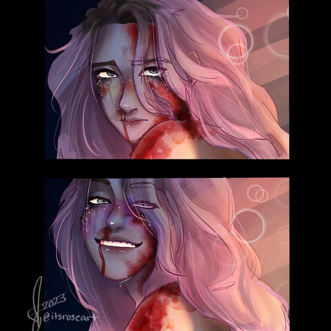 Rose with a Blood Smile